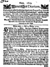 Wiener Zeitung 17190311 Seite: 1