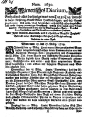 Wiener Zeitung 17190315 Seite: 1