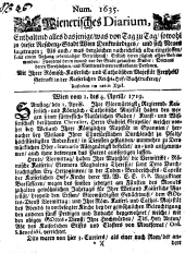 Wiener Zeitung 17190401 Seite: 1