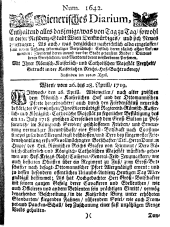 Wiener Zeitung 17190426 Seite: 1