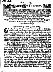 Wiener Zeitung 17190603 Seite: 1