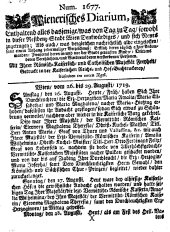 Wiener Zeitung 17190826 Seite: 1