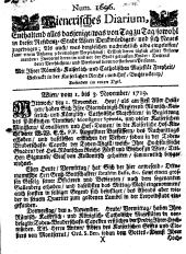 Wiener Zeitung 17191101 Seite: 1