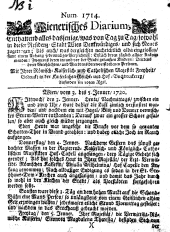 Wiener Zeitung 17200103 Seite: 1