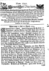 Wiener Zeitung 17200410 Seite: 1