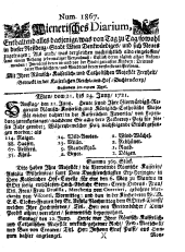 Wiener Zeitung 17210621 Seite: 1