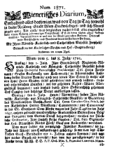 Wiener Zeitung 17210705 Seite: 1
