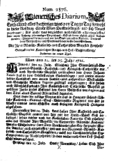 Wiener Zeitung 17210723 Seite: 1