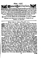 Wiener Zeitung 17210827 Seite: 1