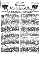 Wiener Zeitung 17220318 Seite: 1