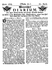 Wiener Zeitung 17230421 Seite: 1