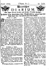 Wiener Zeitung 17230731 Seite: 1