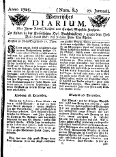 Wiener Zeitung 17250127 Seite: 1