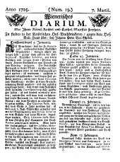 Wiener Zeitung 17250307 Seite: 1