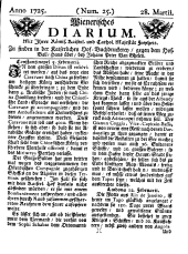 Wiener Zeitung 17250328 Seite: 1