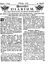 Wiener Zeitung 17250404 Seite: 1