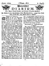 Wiener Zeitung 17250407 Seite: 1