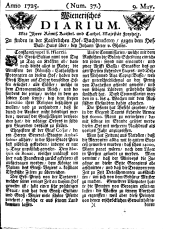 Wiener Zeitung 17250509 Seite: 1