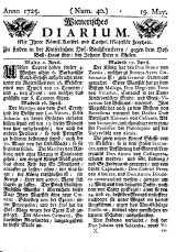 Wiener Zeitung 17250519 Seite: 1