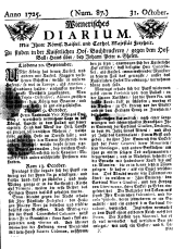 Wiener Zeitung 17251031 Seite: 1