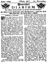 Wiener Zeitung 17251121 Seite: 1