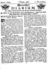 Wiener Zeitung 17251201 Seite: 1