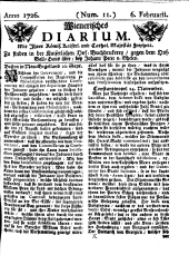 Wiener Zeitung 17260206 Seite: 1