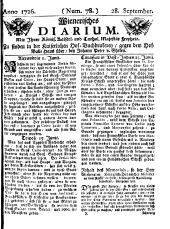 Wiener Zeitung 17260928 Seite: 1