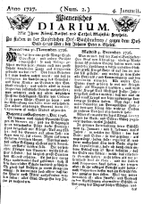 Wiener Zeitung 17270104 Seite: 1