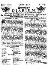 Wiener Zeitung 17270503 Seite: 1