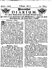 Wiener Zeitung 17270510 Seite: 1