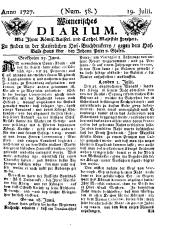 Wiener Zeitung 17270719 Seite: 1