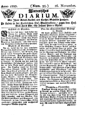 Wiener Zeitung 17271126 Seite: 1