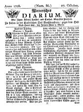 Wiener Zeitung 17281027 Seite: 1