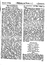 Wiener Zeitung 17290101 Seite: 9