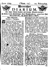 Wiener Zeitung 17290212 Seite: 1