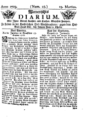 Wiener Zeitung 17290319 Seite: 1