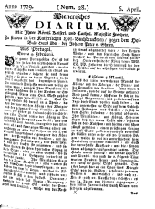 Wiener Zeitung 17290406 Seite: 1