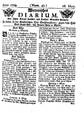 Wiener Zeitung 17290528 Seite: 1