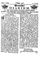 Wiener Zeitung 17290601 Seite: 1