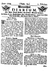 Wiener Zeitung 17291001 Seite: 1