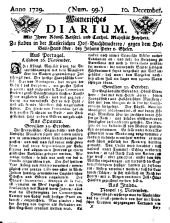 Wiener Zeitung 17291210 Seite: 1