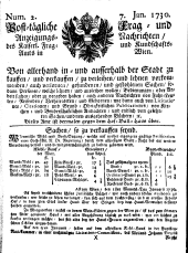 Wiener Zeitung 17300107 Seite: 11