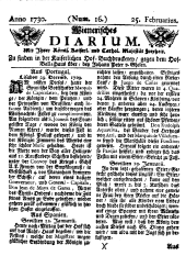 Wiener Zeitung 17300225 Seite: 1