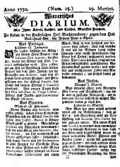 Wiener Zeitung 17300329 Seite: 1