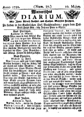 Wiener Zeitung 17300510 Seite: 1