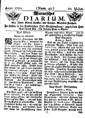 Wiener Zeitung 17300520 Seite: 1