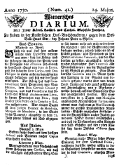 Wiener Zeitung 17300524 Seite: 1