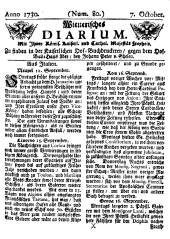 Wiener Zeitung 17301007 Seite: 1