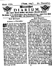 Wiener Zeitung 17301230 Seite: 1